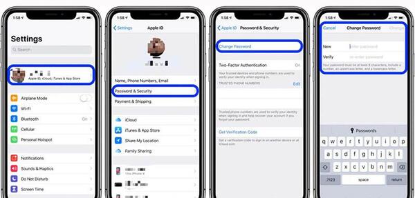 چگونه عکس صفحه ی اپل را عوض کنیم
