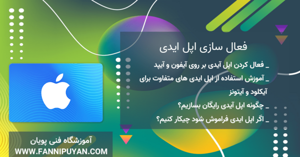 روش گذاشتن عکس روی اپل ایدی