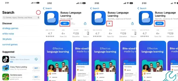 عکس برنامه اپل استور