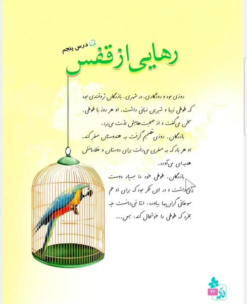 عکس رهایی از قفس
