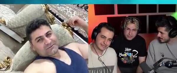 عکس آریا کئوکسر و فرشاد سایلنت