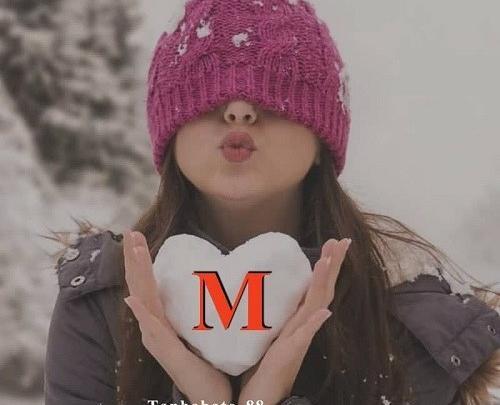 عکس پروفایل دخترونه اول اسم m