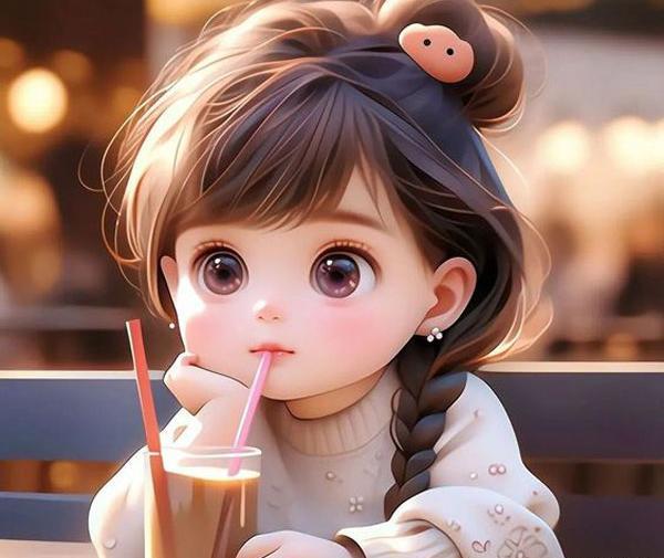 عکس دختر عروسکی کیوت