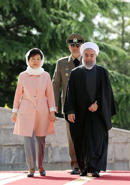 عکس دختر کوچک رئیس جمهور ایران