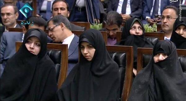 عکس ریحانه دختر رئیس جمهور ایران