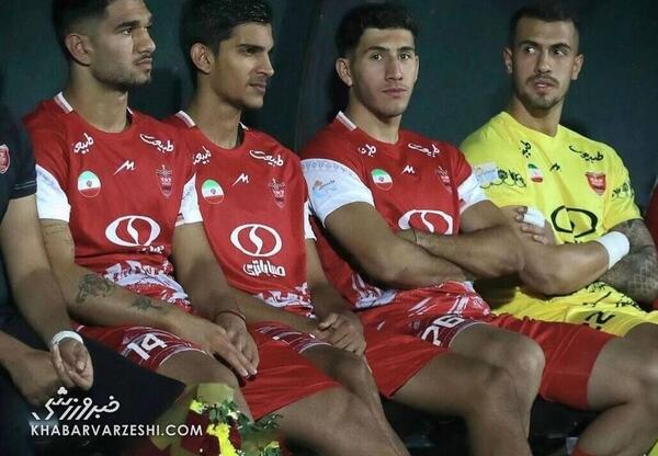 عکس صحرایی بازیکن پرسپولیس