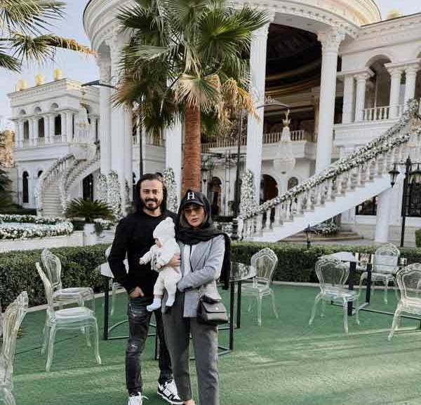 عکس مجید یلان و نیلوفر نادری