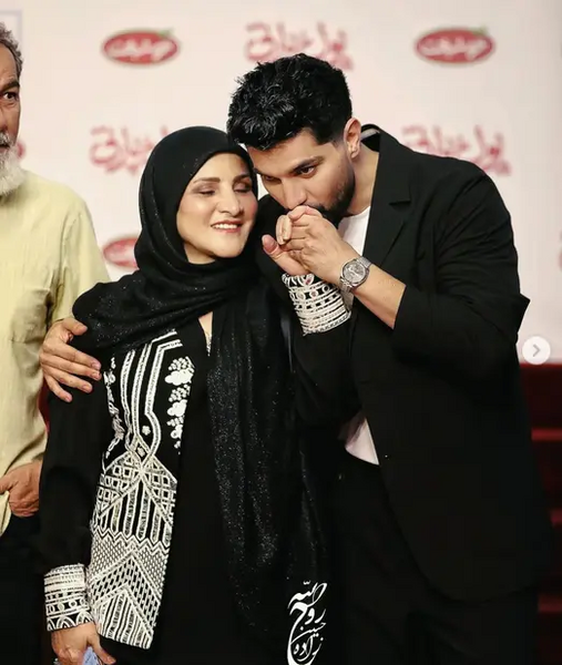 عکس نازنین بیاتی و سینا مهراد