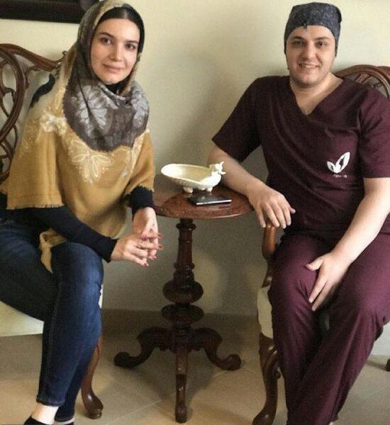 عکس متین ستوده قبل و بعد از عمل
