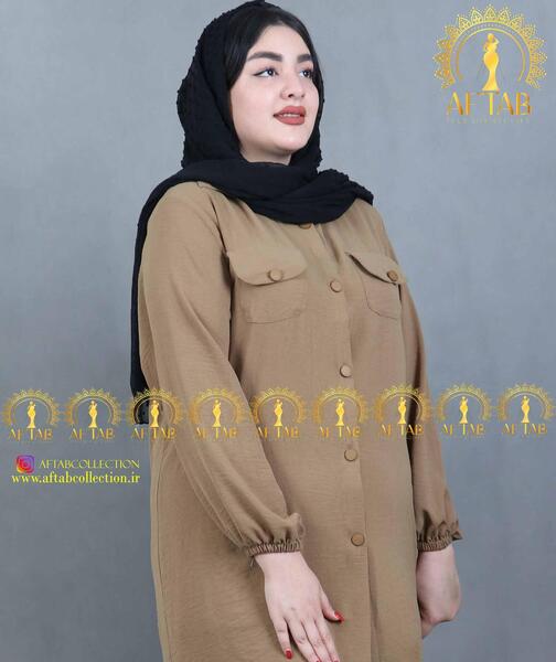 عکس مدل مانتو ابروبادی یقه مردانه