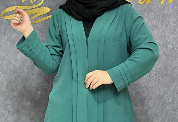 عکس مدل مانتو ابروبادی مجلسی بلند