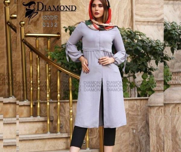 عکس مدل مانتو ابروبادی مجلسی جلو بسته
