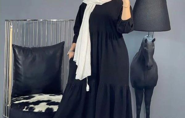 عکس مدل مانتو ابروبادی مجلسی جلو بسته