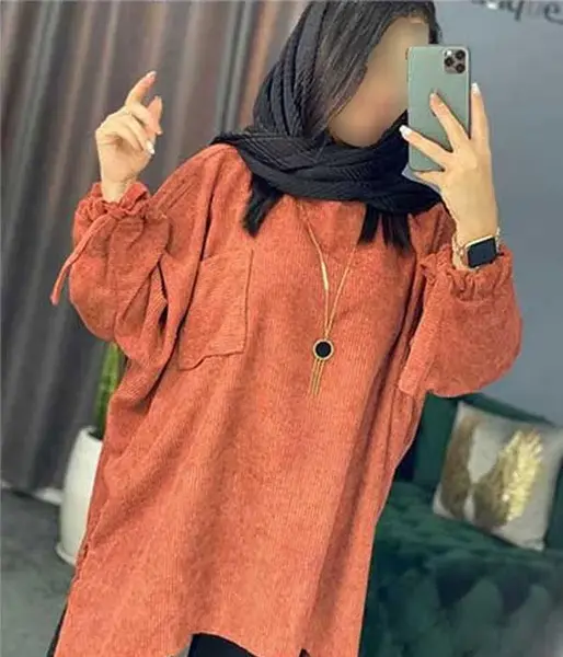 عکس مدل مانتو کیمونو ابروبادی جلو بسته