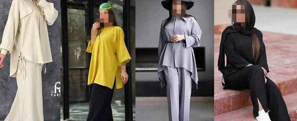 عکس مدل مانتو ابروبادی گلدار جدید