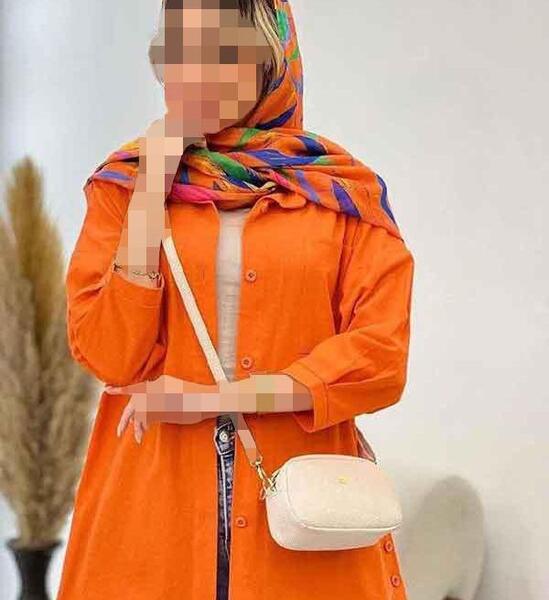 عکس مدل مانتو کیمونو با پارچه ابروبادی