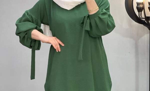 عکس مدل مانتو ابروبادی طرح دار جلو بسته