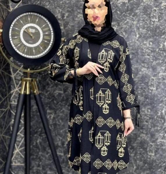 عکس مدل مانتو ابروبادی خامه دوزی سفید