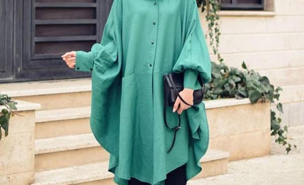 عکس مدل مانتو تابستانه با پارچه ابروبادی