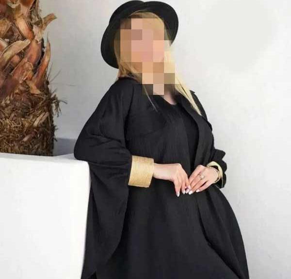 عکس مدل مانتو ابروبادی رنگ خاکستری