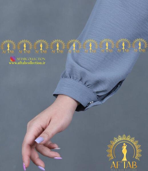 عکس مدل مانتو ابروبادی پایین چین دار