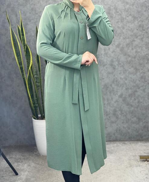 عکس چند مدل مانتو با پارچه ابروبادی