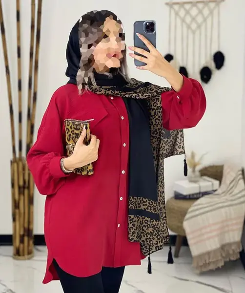 عکس چند مدل مانتو با پارچه ابروبادی