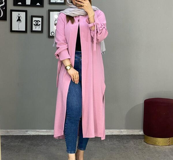 عکس مدل مانتو ابروبادی بغل چاکدار