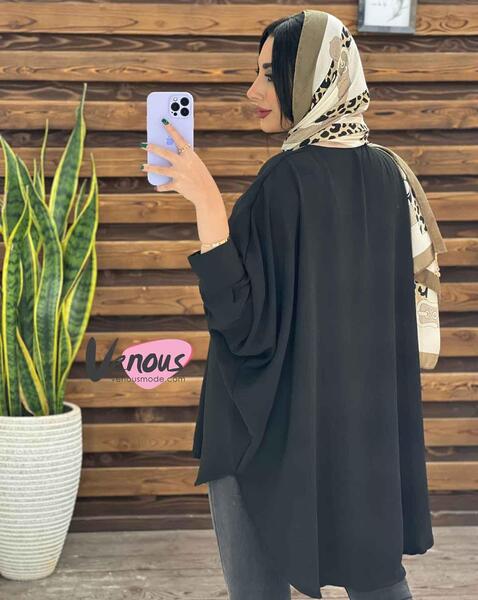 عکس مدل مانتو پانچ ابروبادی بلند