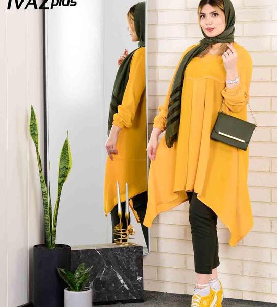 عکس مدل مانتو پانچ ابروبادی بلند