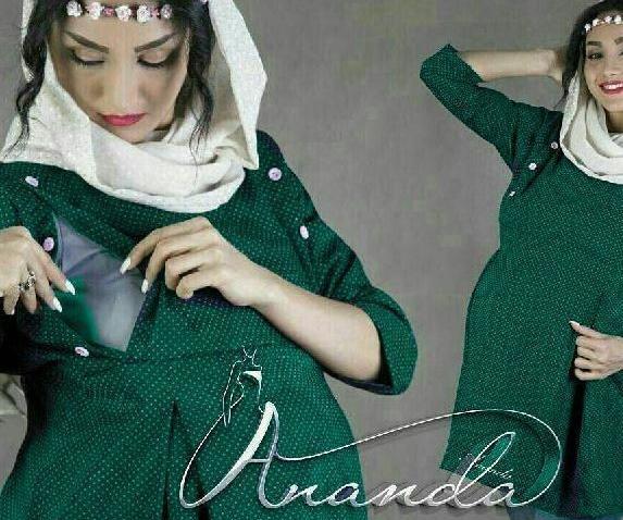 عکس مدل مانتو ابروبادی برای بارداری