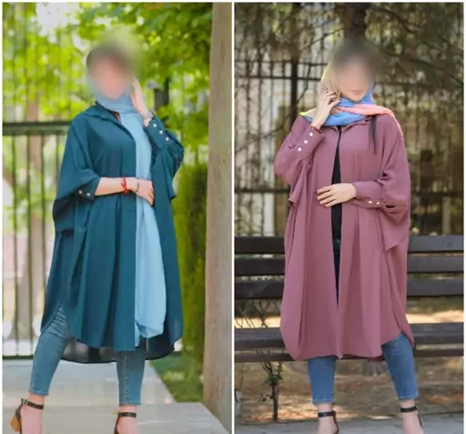 عکس مدل مانتو ابروبادی برای بارداری