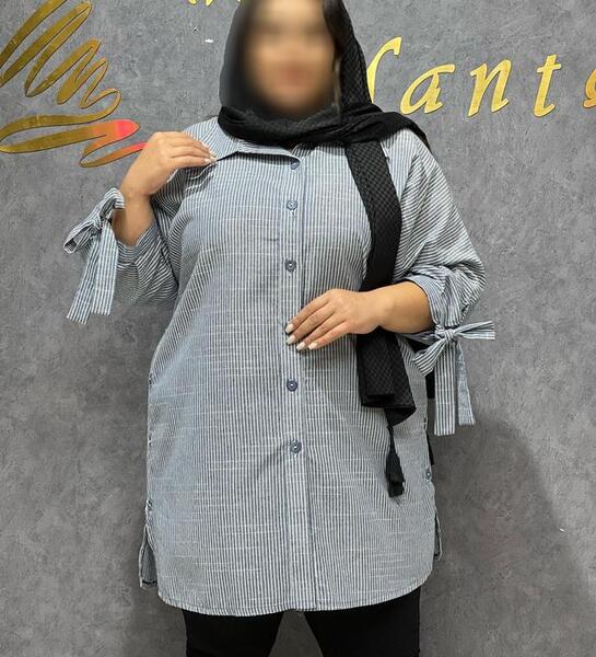 عکس ابروبادی مدل مانتو برای افراد چاق اینستاگرام