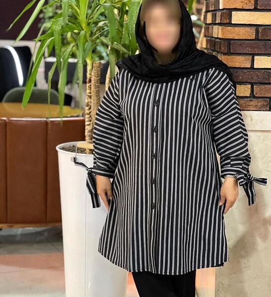 عکس ابروبادی مدل مانتو برای افراد چاق اینستاگرام