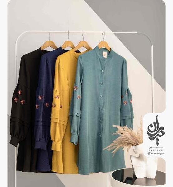 عکس ابروبادی مدل مانتو برای افراد چاق اینستاگرام