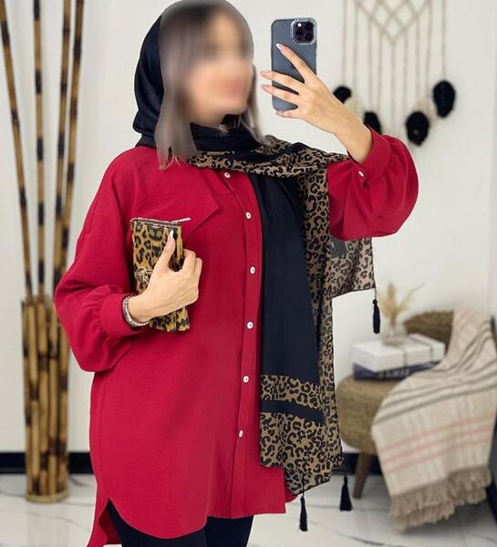 عکس مدل مانتو ابروبادی بلند جلو بسته