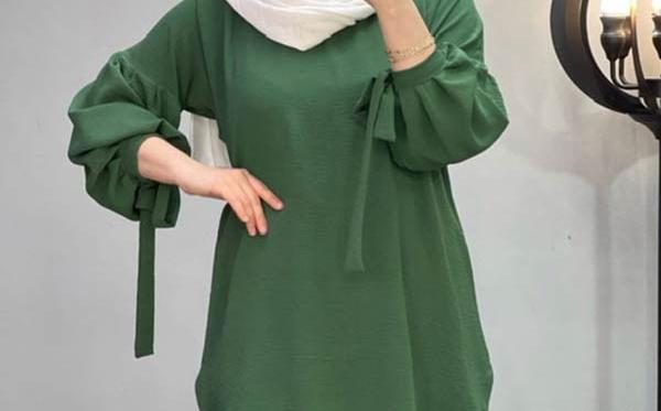 عکس مدل مانتو ابروبادی بلند جلو بسته