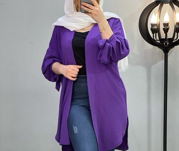 عکس مدل مانتو ابروبادی بلند کلوش