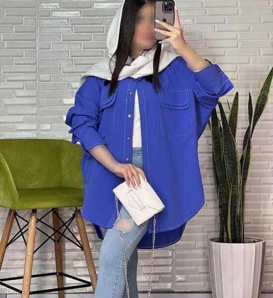 عکس مدل مانتو کیمونو ابروبادی کوتاه