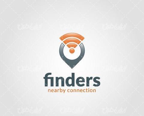 عکس لوگوی لوکیشن سفید