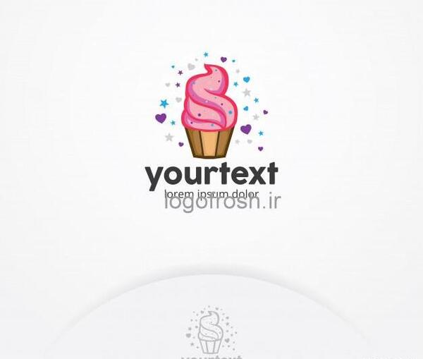 عکس لوگوی کیک فروشی