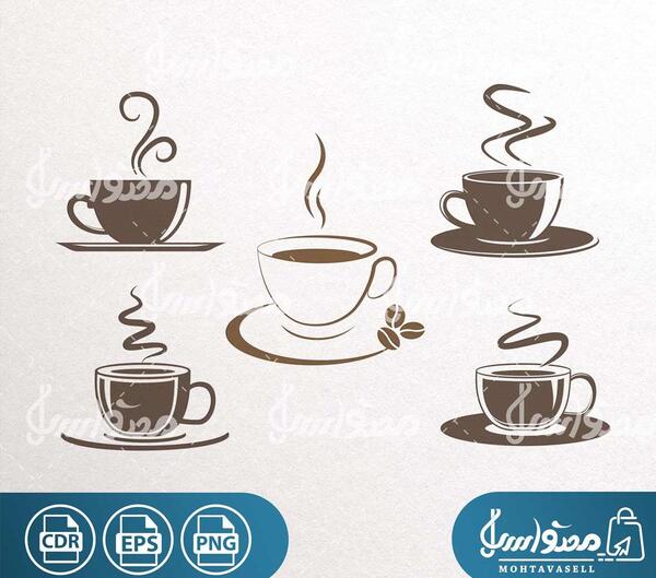عکس لوگوی قهوه