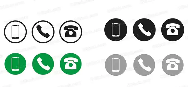 عکس لوگوی تلفن برای فتوشاپ