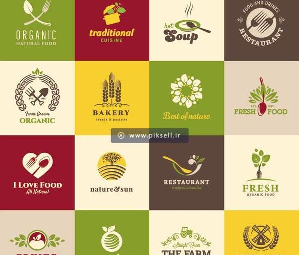 عکس لوگوی فروشگاه مواد غذایی