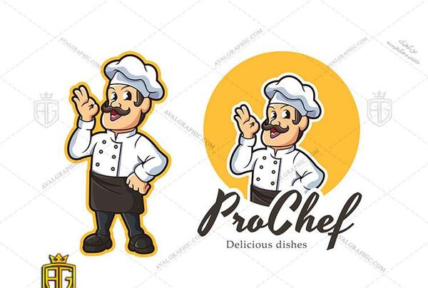 عکس وکتور لوگوی تهیه غذای خانگی