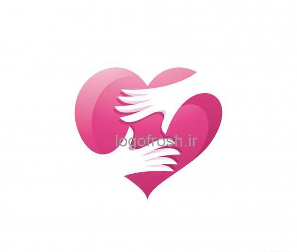 عکس لوگوی قلب عاشقانه