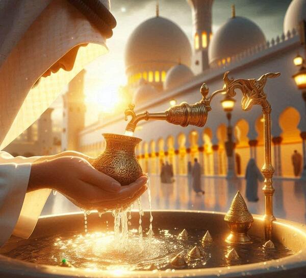 عکس لوگوی آب معدنی زمزم