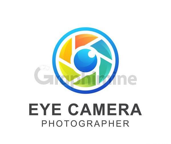 عکس لوگوی لنز دوربین