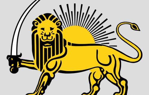 عکس معنی لوگوی پرچم ایران