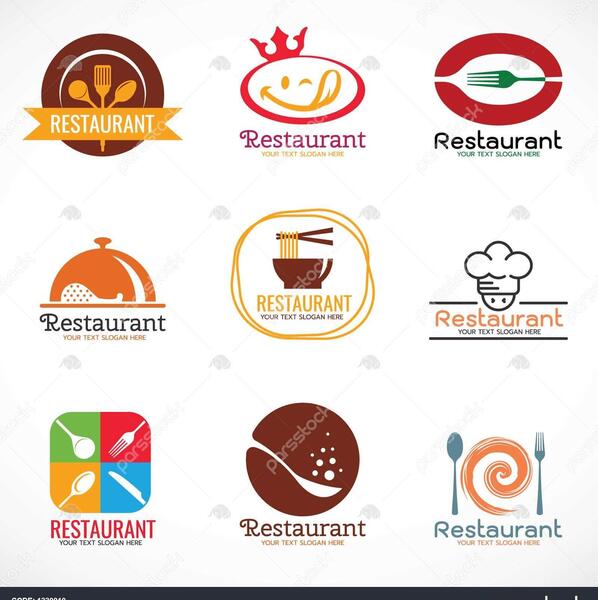 عکس طراحی لوگو لوگوی آشپزی